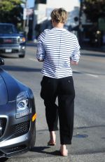 KALEY CUOCO Leaves a Nail Salon in Los Angeles 1010