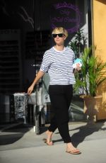KALEY CUOCO Leaves a Nail Salon in Los Angeles 1010