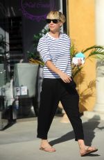 KALEY CUOCO Leaves a Nail Salon in Los Angeles 1010