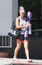 KALEY CUOCO Leaves Yoga Class in Sherman Oaks 0610