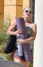 KALEY CUOCO Leaves Yoga Class in Sherman Oaks 0610