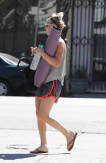 KALEY CUOCO Leaves Yoga Class in Sherman Oaks 0610