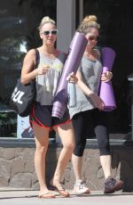 KALEY CUOCO Leaves Yoga Class in Sherman Oaks 0610