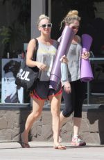 KALEY CUOCO Leaves Yoga Class in Sherman Oaks 0610