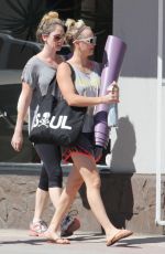 KALEY CUOCO Leaves Yoga Class in Sherman Oaks 0610