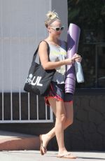 KALEY CUOCO Leaves Yoga Class in Sherman Oaks 0610