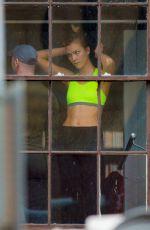 KARLIE KLOSS at a Gym in New York 2110
