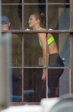 KARLIE KLOSS at a Gym in New York 2110