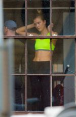 KARLIE KLOSS at a Gym in New York 2110