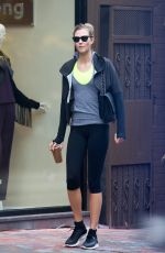 KARLIE KLOSS at a Gym in New York 2110