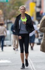 KARLIE KLOSS at a Gym in New York 2110
