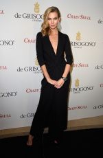 KARLIE KLOSS at De Grisogono Crazy Skull Watch Launch in Paris 