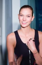 KARLIE KLOSS on the Runway of Alexander Wang and H&M Launch in New York