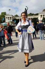 KATARINA WITT at Oktoberfest in Munich