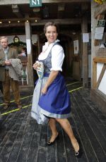 KATARINA WITT at Oktoberfest in Munich