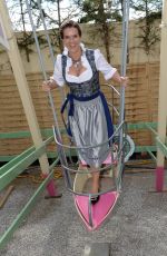 KATARINA WITT at Oktoberfest in Munich