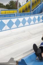 KATARINA WITT at Oktoberfest in Munich