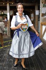 KATARINA WITT at Oktoberfest in Munich
