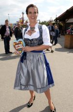 KATARINA WITT at Oktoberfest in Munich