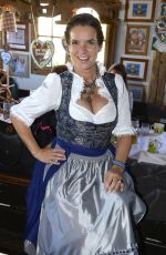 KATARINA WITT at Oktoberfest in Munich