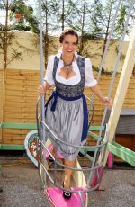 KATARINA WITT at Oktoberfest in Munich