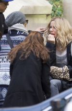 KATE BECKINSALE on the Set of The Disappointments Room in Greenboro