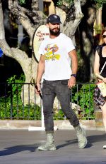 KATE MARA and Shia LaBeouf at Disneyland in Anaheim