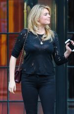KATE UPTON Out and About in New York 0810
