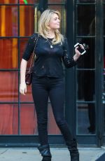 KATE UPTON Out and About in New York 0810