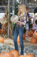 KATHERINE MCNAMARA at Mr. Bones Pumpkin Patch