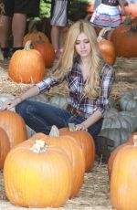 KATHERINE MCNAMARA at Mr. Bones Pumpkin Patch