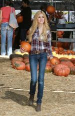 KATHERINE MCNAMARA at Mr. Bones Pumpkin Patch