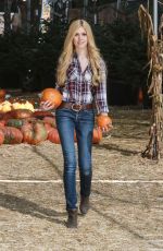KATHERINE MCNAMARA at Mr. Bones Pumpkin Patch