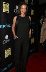 KATIE HOLMES at Skin Cancer Foundation Gala in New York