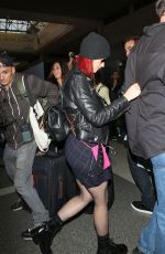 KATY PERRY Arrives at Los Angeles Internationa Airport 2010