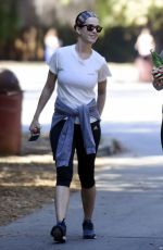 KATY PERRY in Leggings Out for a Walk in Los Angeles