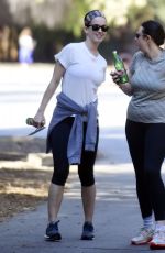 KATY PERRY in Leggings Out for a Walk in Los Angeles