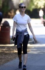 KATY PERRY in Leggings Out for a Walk in Los Angeles