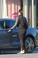 KATY PERRY in Spandex Out and About in Los Angeles
