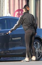 KATY PERRY in Spandex Out and About in Los Angeles