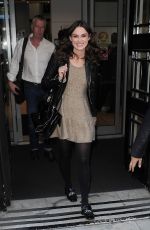 KEIRA KNIGHTLEY at BBC Radio 2 in London 2810