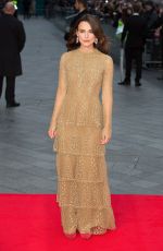 KEIRA KNIGHTLEY at The Imitation Game Premiere in London