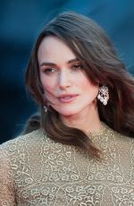KEIRA KNIGHTLEY at The Imitation Game Premiere in London
