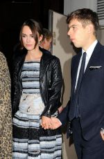 KEIRA KNIGHTLEY Leaves the Mayfair Hotel