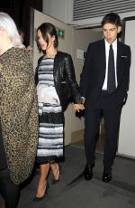 KEIRA KNIGHTLEY Leaves the Mayfair Hotel
