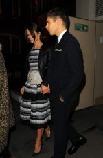KEIRA KNIGHTLEY Leaves the Mayfair Hotel