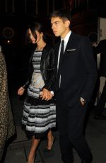 KEIRA KNIGHTLEY Leaves the Mayfair Hotel