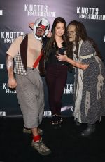 KELLI BERGLUND at Knott’s Scary Farm Openingh Night in Buena Park