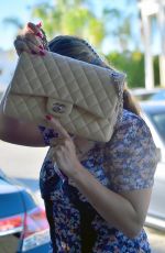 KELLY BROOK Arrives at Sixty Hotel in Beverly Hills