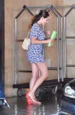 KELLY BROOK Arrives at Sixty Hotel in Beverly Hills